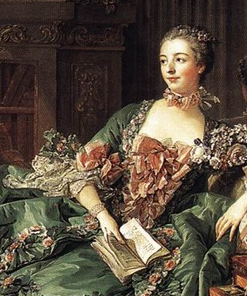 Madame de Pompadour, by Boucher